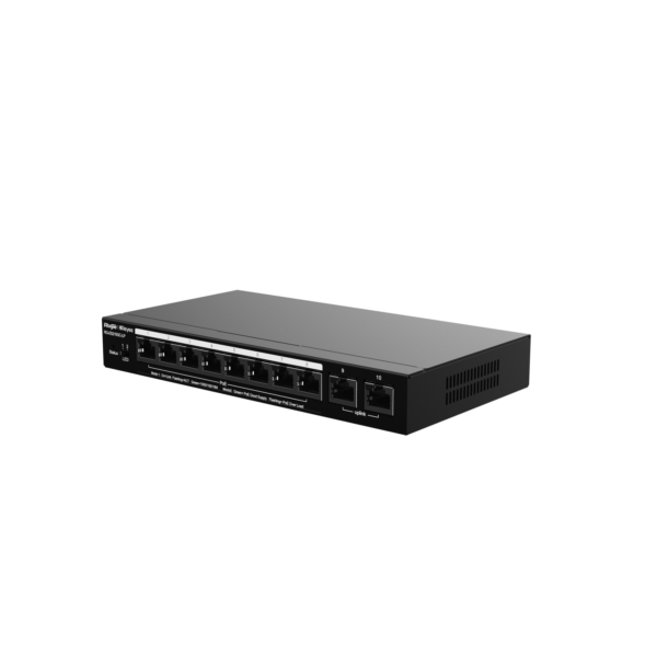⁦سويتش POE ريجي 10 بورت RG-ES210GC-LP⁩ - الصورة ⁦6⁩